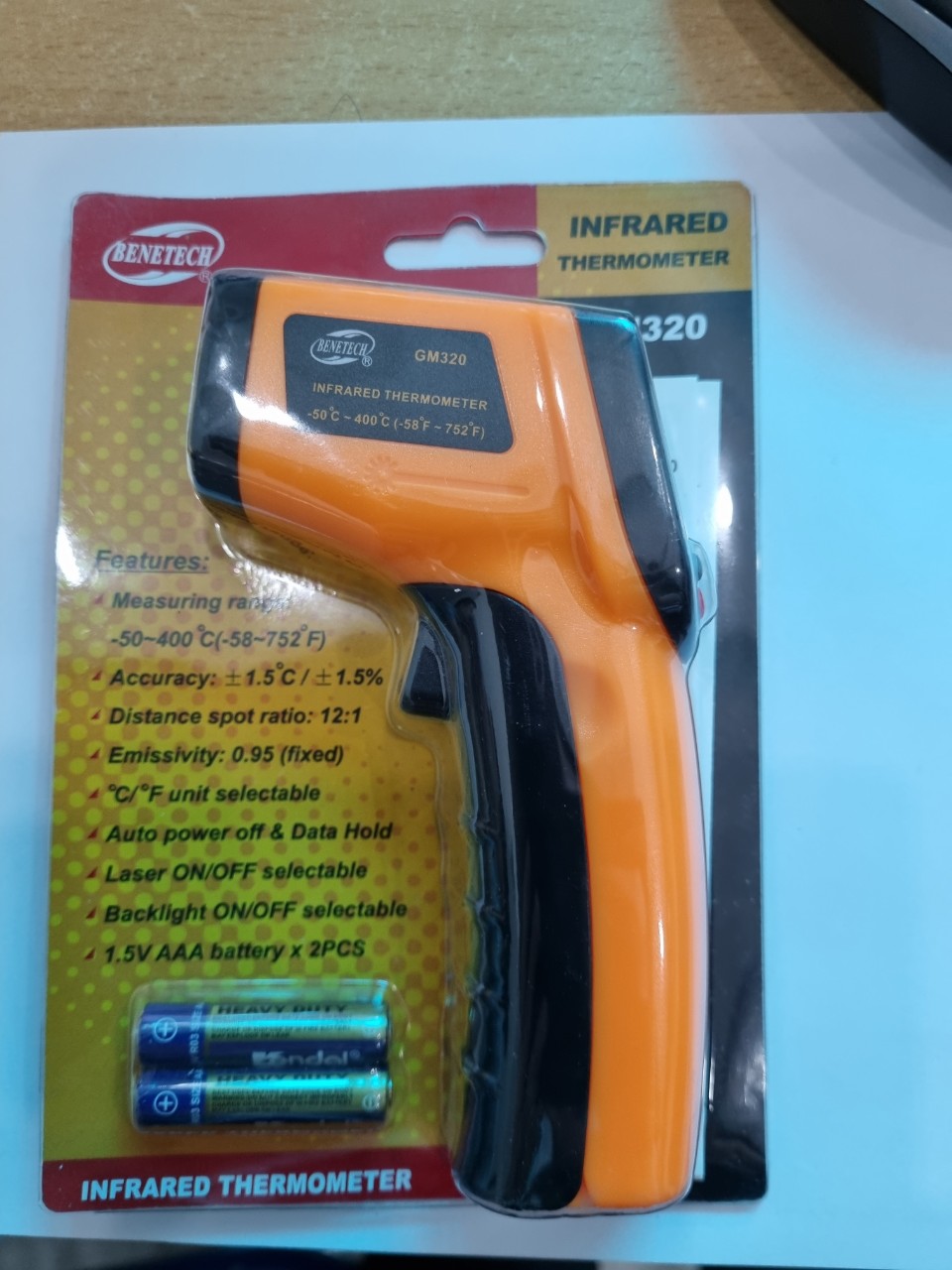 Súng đo nhiệt độ Benetech GM320