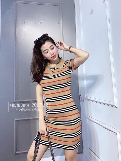 Váy len body cổ đức BBR siêu xinh