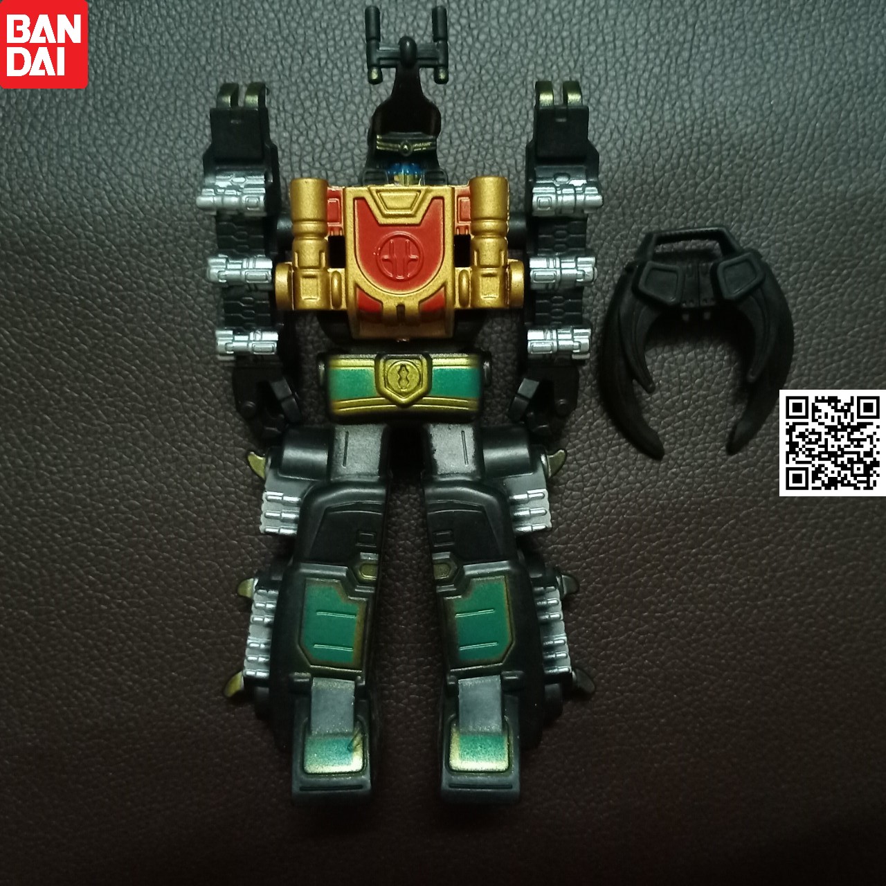 Mô hình động Oanh Lôi Thần bọ cánh cứng Siêu nhân Cuồng phong Power Rangers Ninja Robo Ikazuchi Gattai Gouraijin 1832