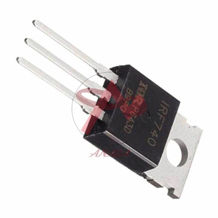Mosfet IRF740 TO-220 400V 10A (Kênh N)