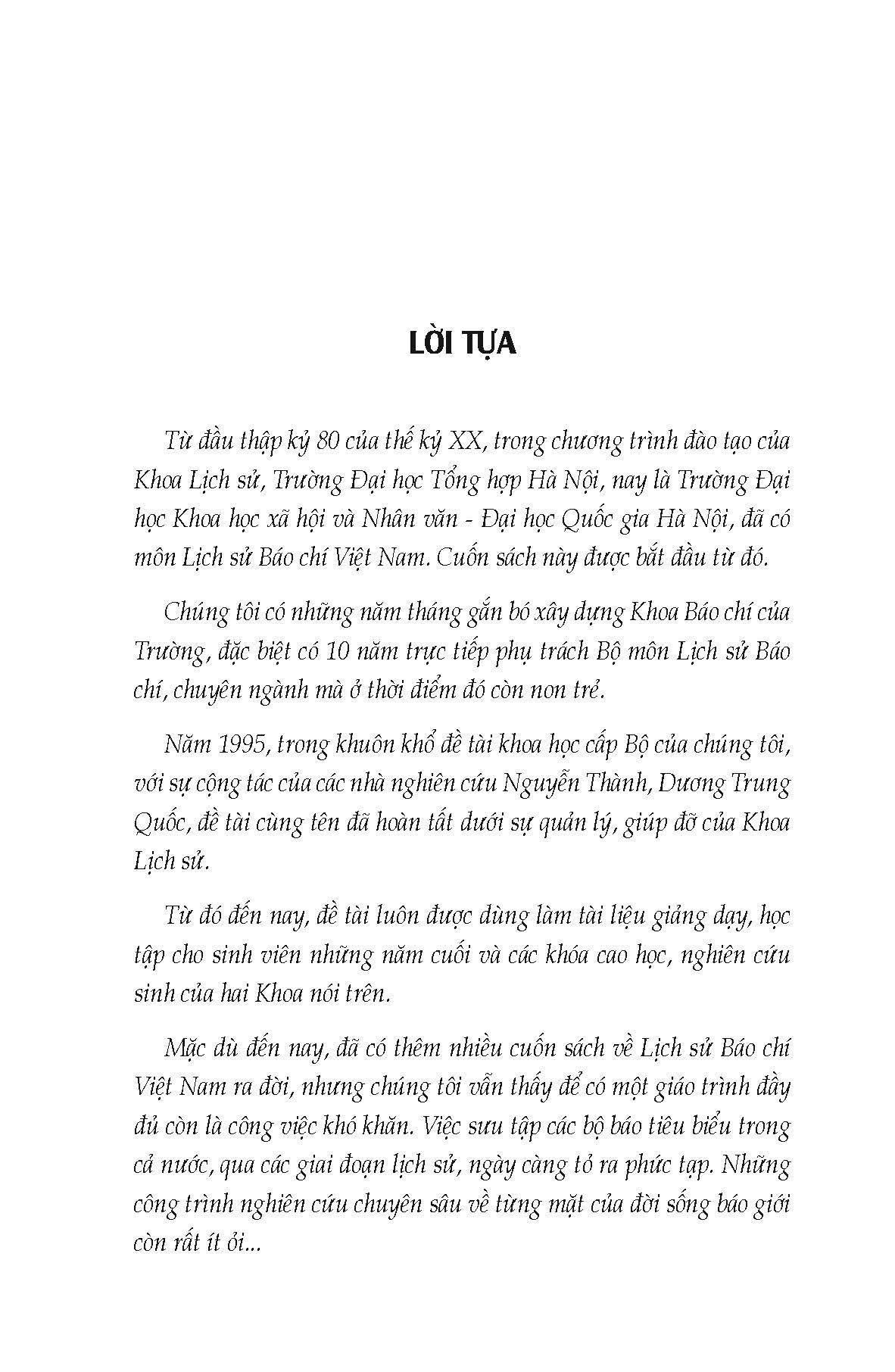 Lịch Sử Báo Chí Việt Nam (1865-1945)