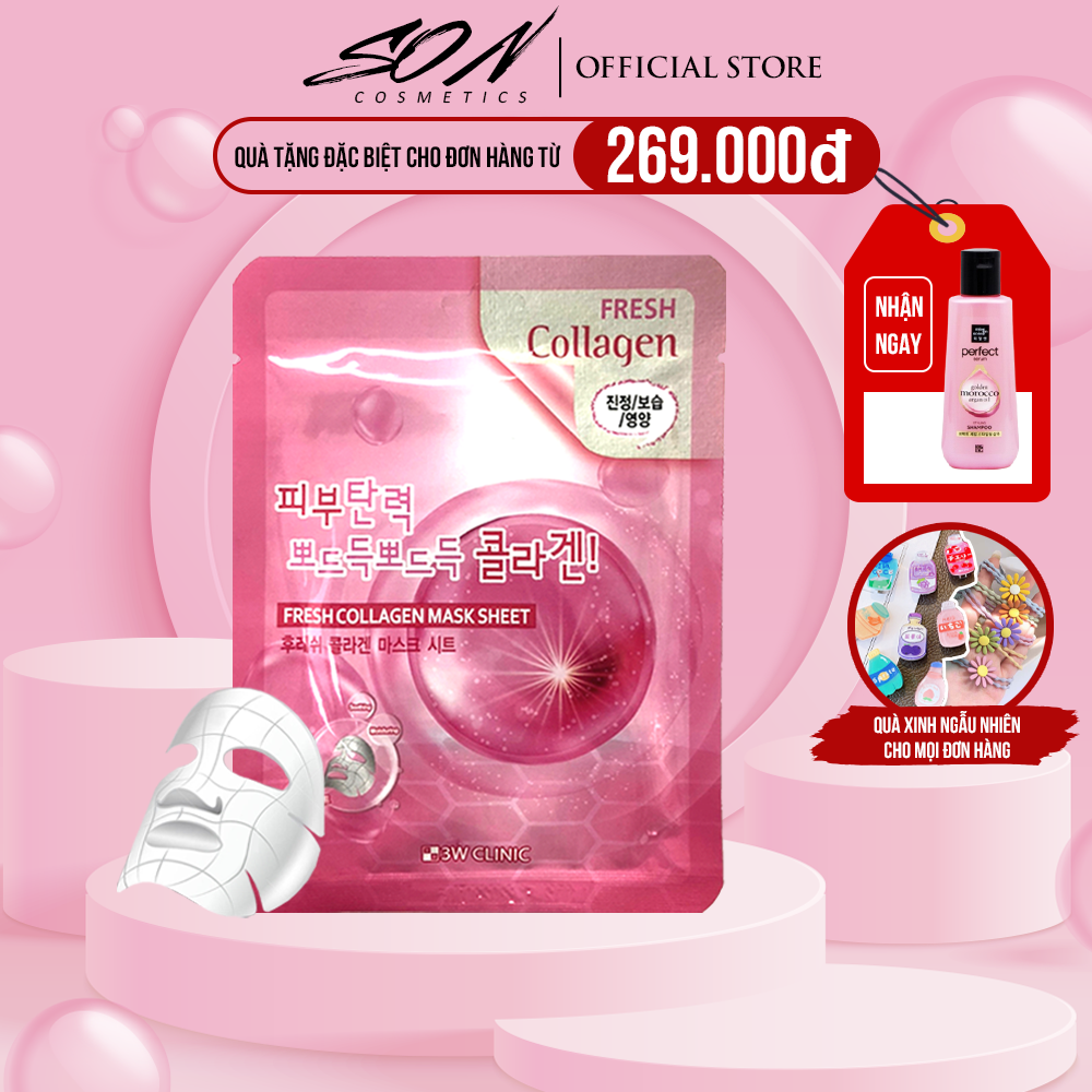 Mặt nạ Hàn Quốc 3W Clinic Mask Sheet 23ml