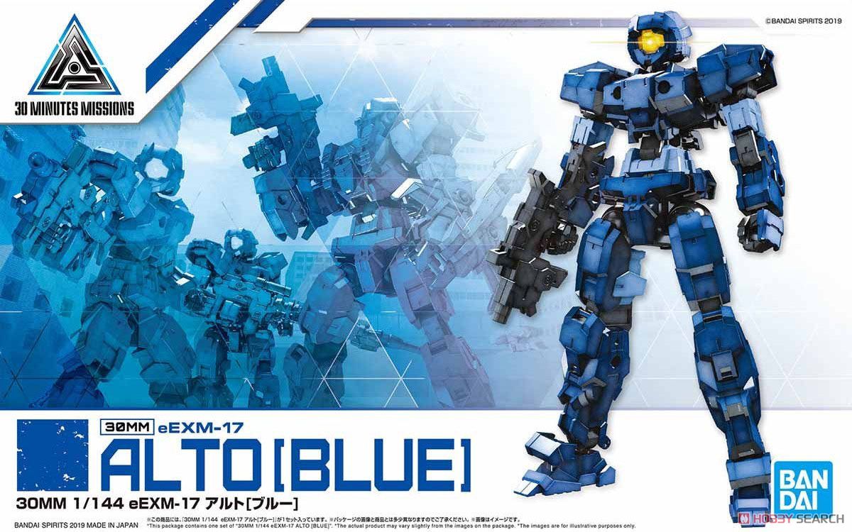 Mô hình Bandai 30MM eEXM-17 ALTO [BLUE] (30 Minutes Missions)