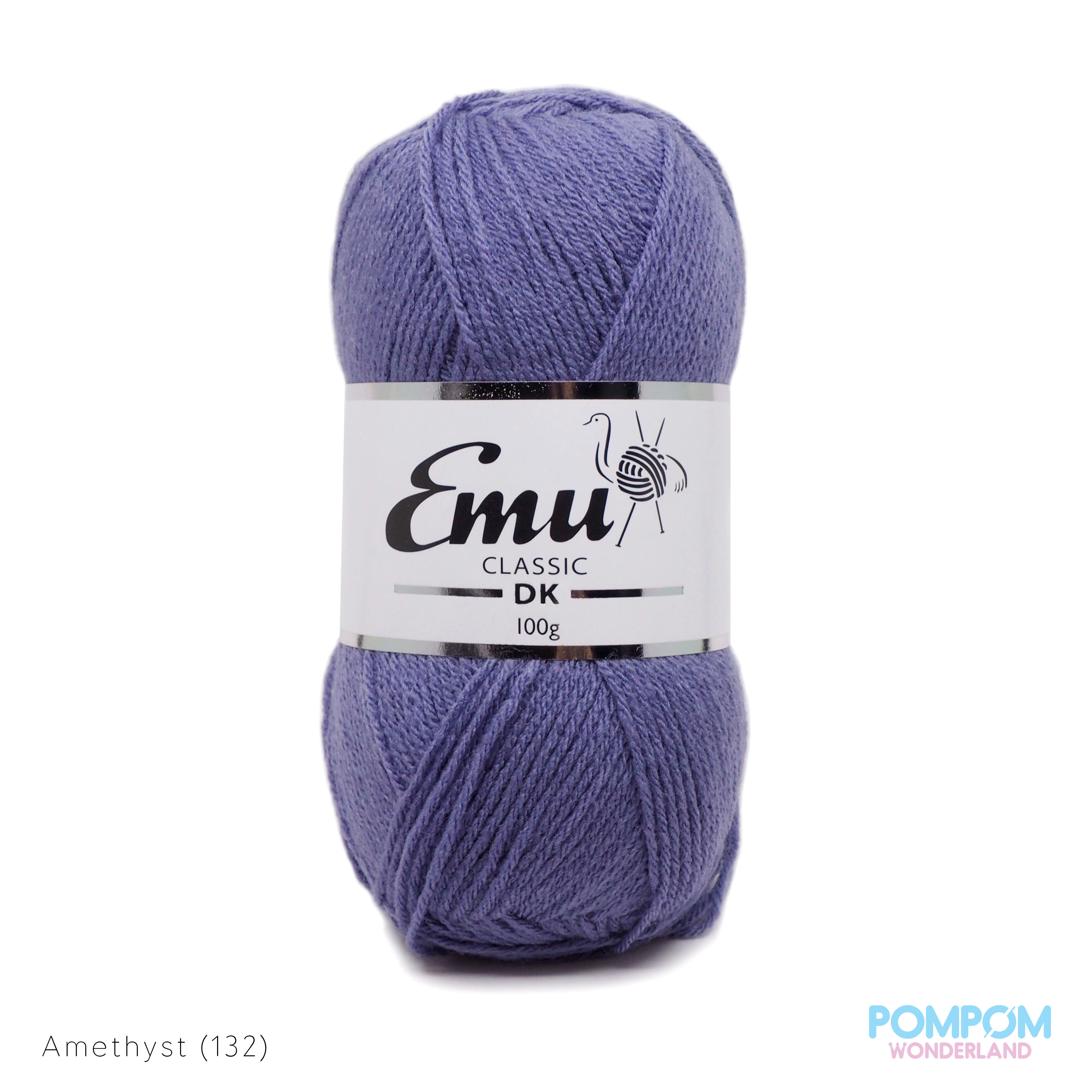 Len sợi Acrylic Yarn Emu Classic DK (Tông màu đậm)