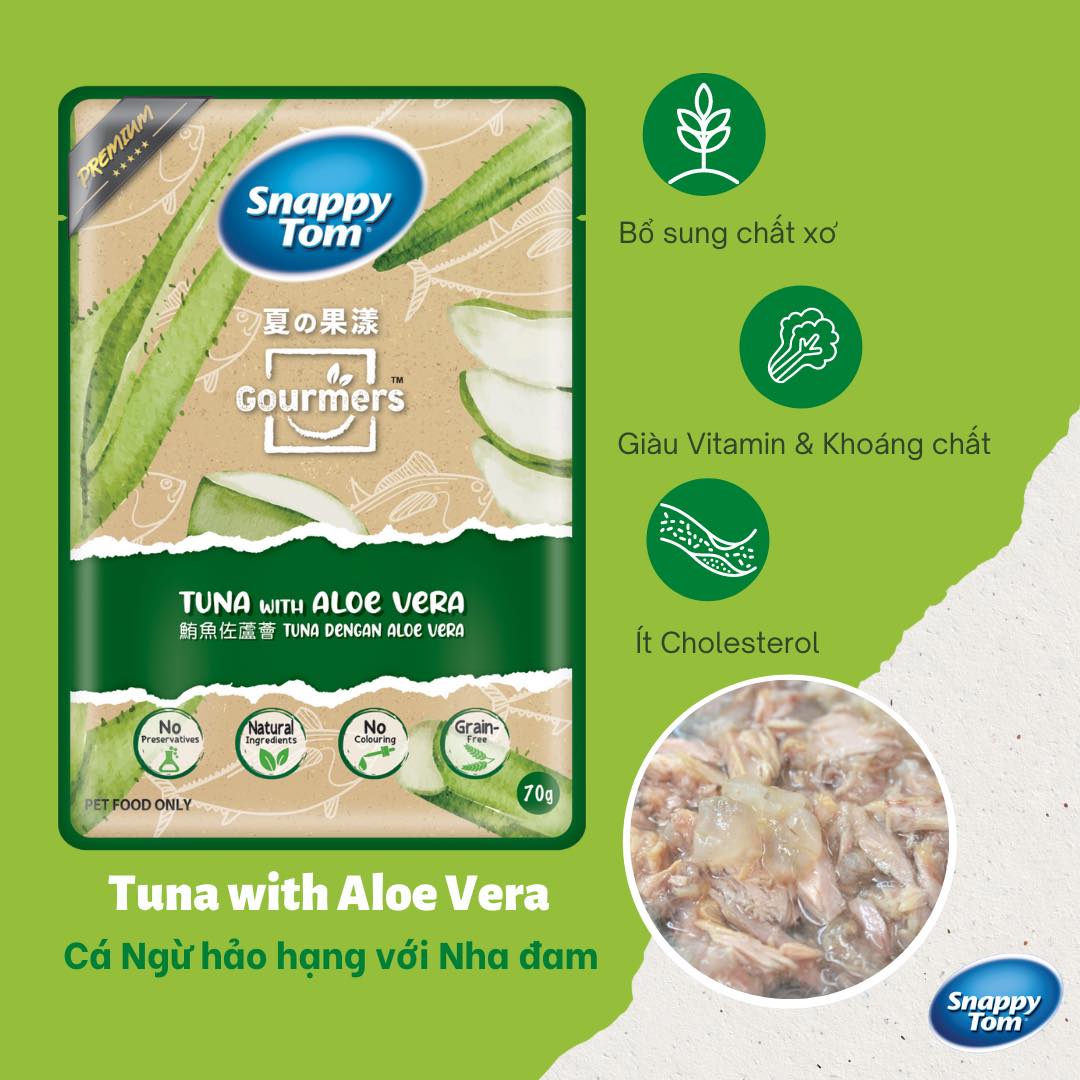 Pate Mèo Snappy Tom trái cây