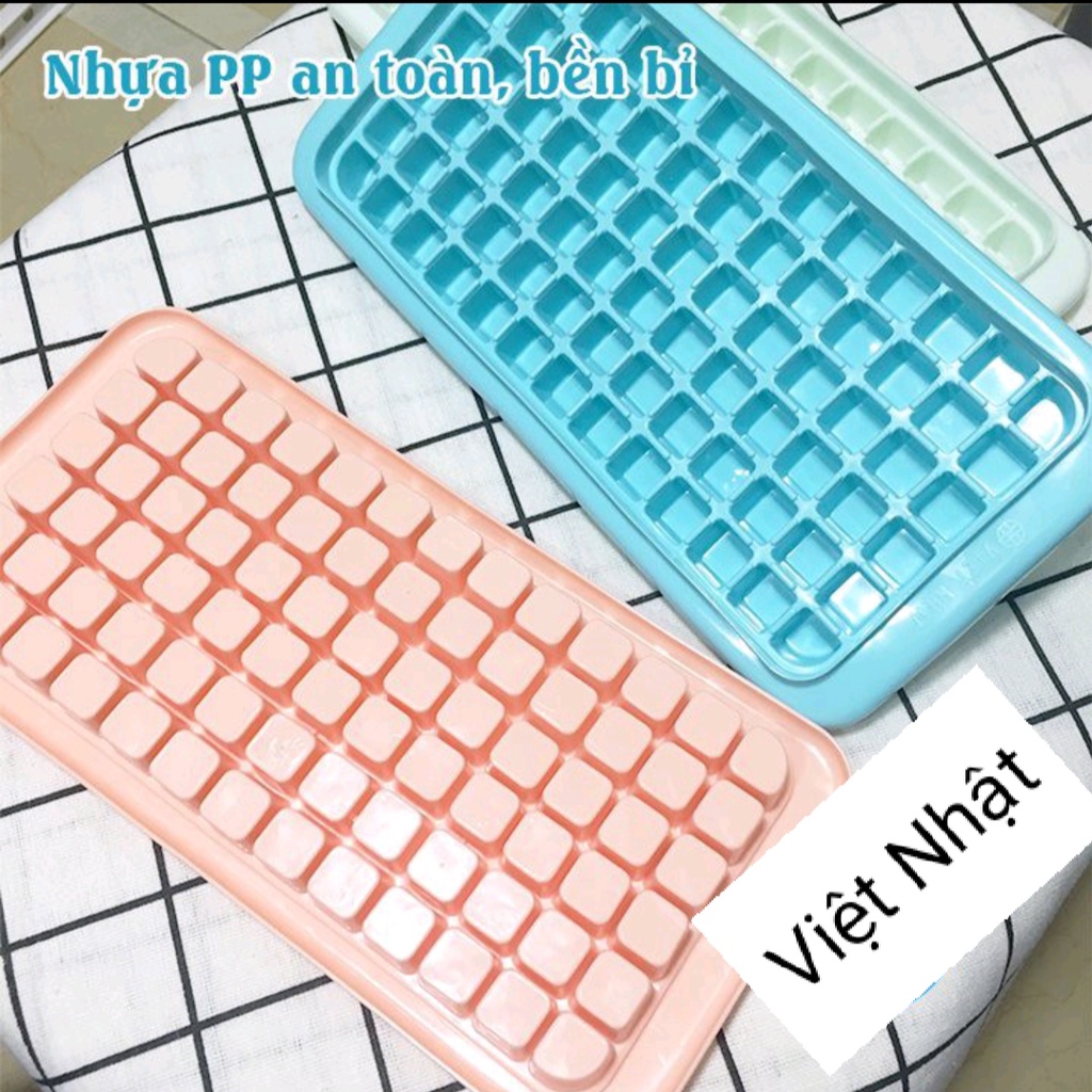 Khay làm đá 78 viên nhựa Việt Nhật