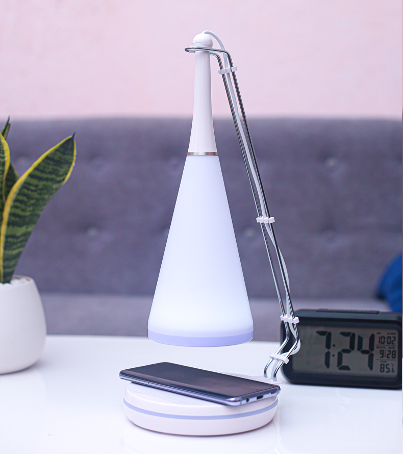 Đèn Cảm Ứng 3 in 1 Mocato Light M203 (Loa Bluetooth & Sạc Không Dây)