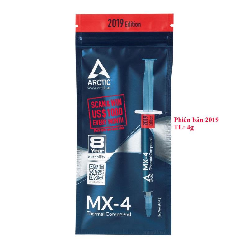 Kem tản nhiệt Arctic MX-4 (tuýp 4g) Thermal paste MX4 version 2019