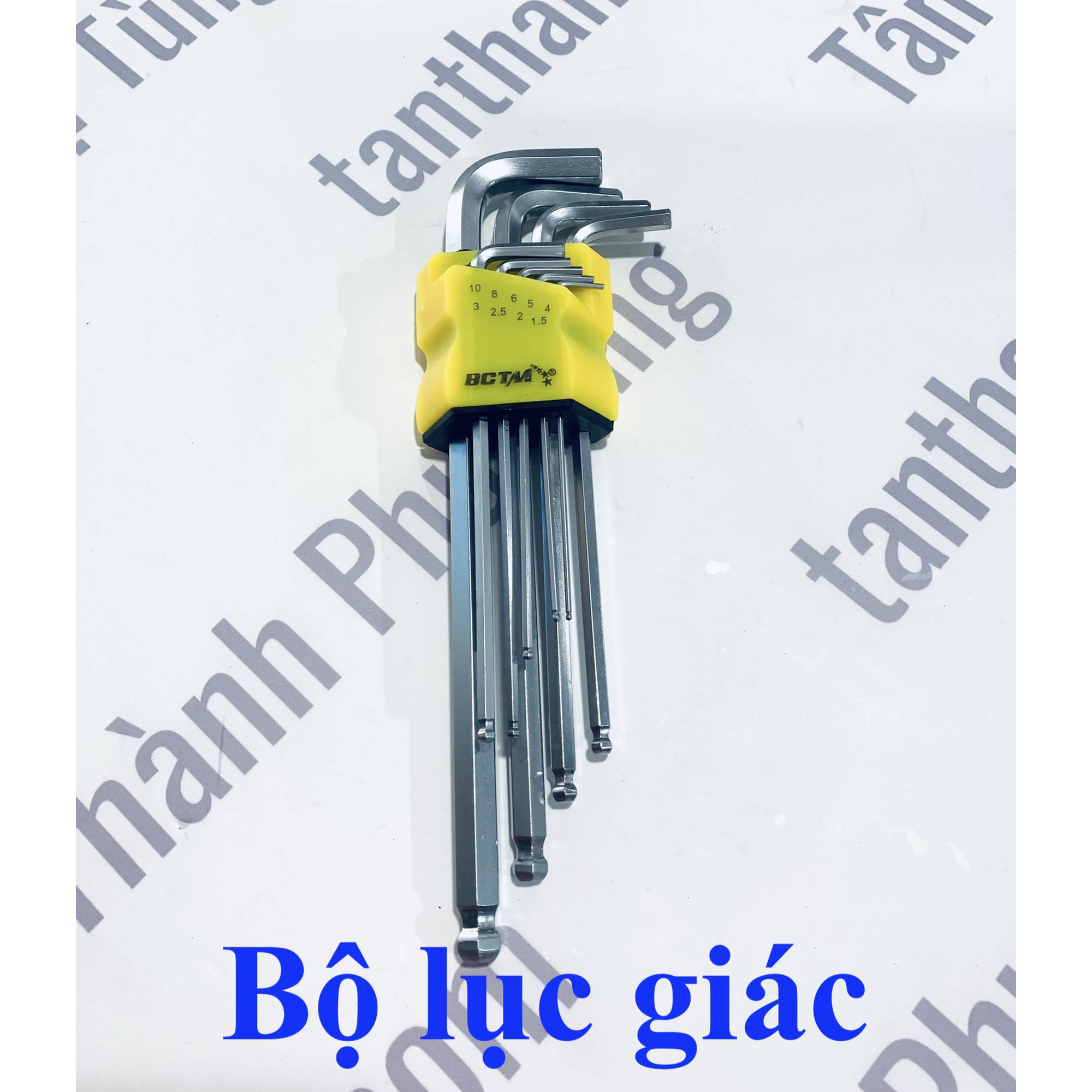 Bộ lục giác đầu bi - 9 cây