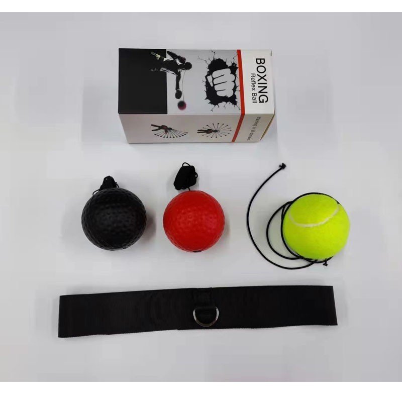 Đấm bóng đeo đầu tập phản xạ boxing reflex ball mới nhất 2023