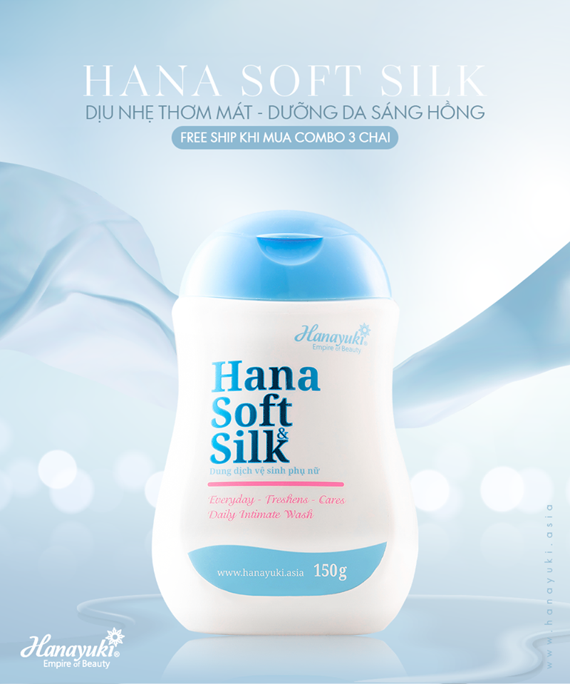 Dung Dịch Vệ Sinh Hana Soft Silk Hanayuki