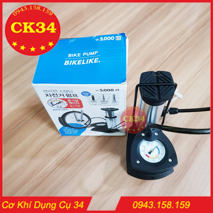 Dụng cụ bơm hơi đạp chân