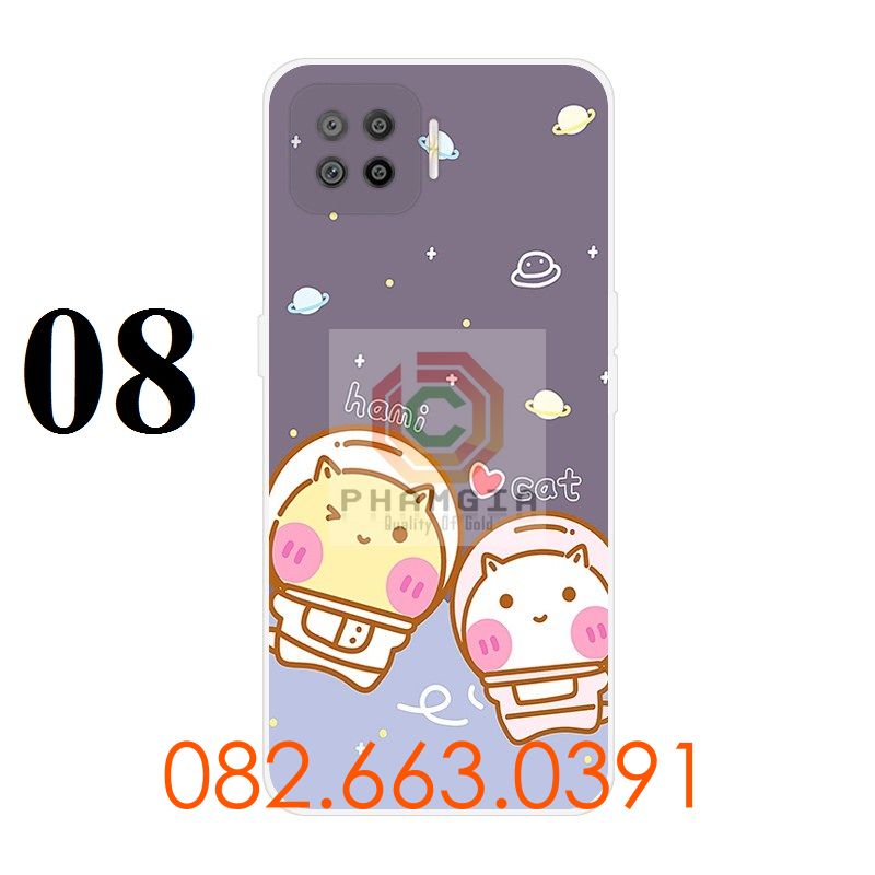 Ốp lưng Oppo A73 dẻo in hình dễ thương