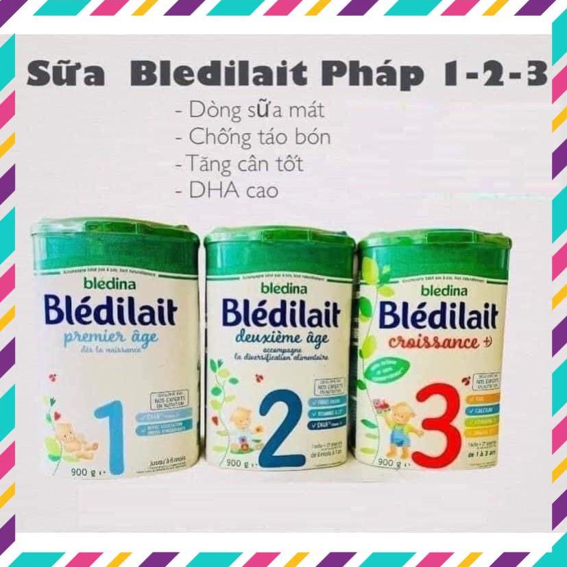 [Chính Hãng] Sữa bột Bledilait Bledina Pháp số 1 2 3