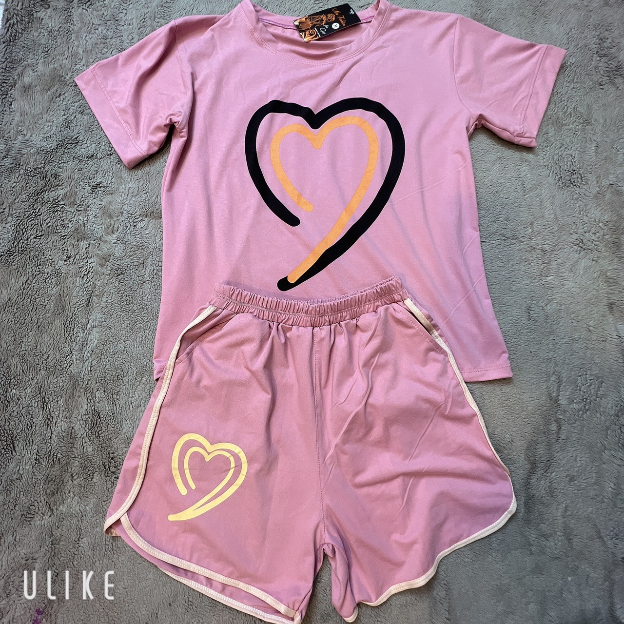 Set đồ bộ đùi cotton form rộng dễ thương