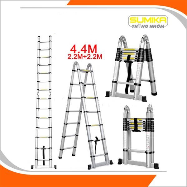 THANG NHÔM RÚT ĐÔI SUMIKA SK440D ( 2.2M+2.2M)