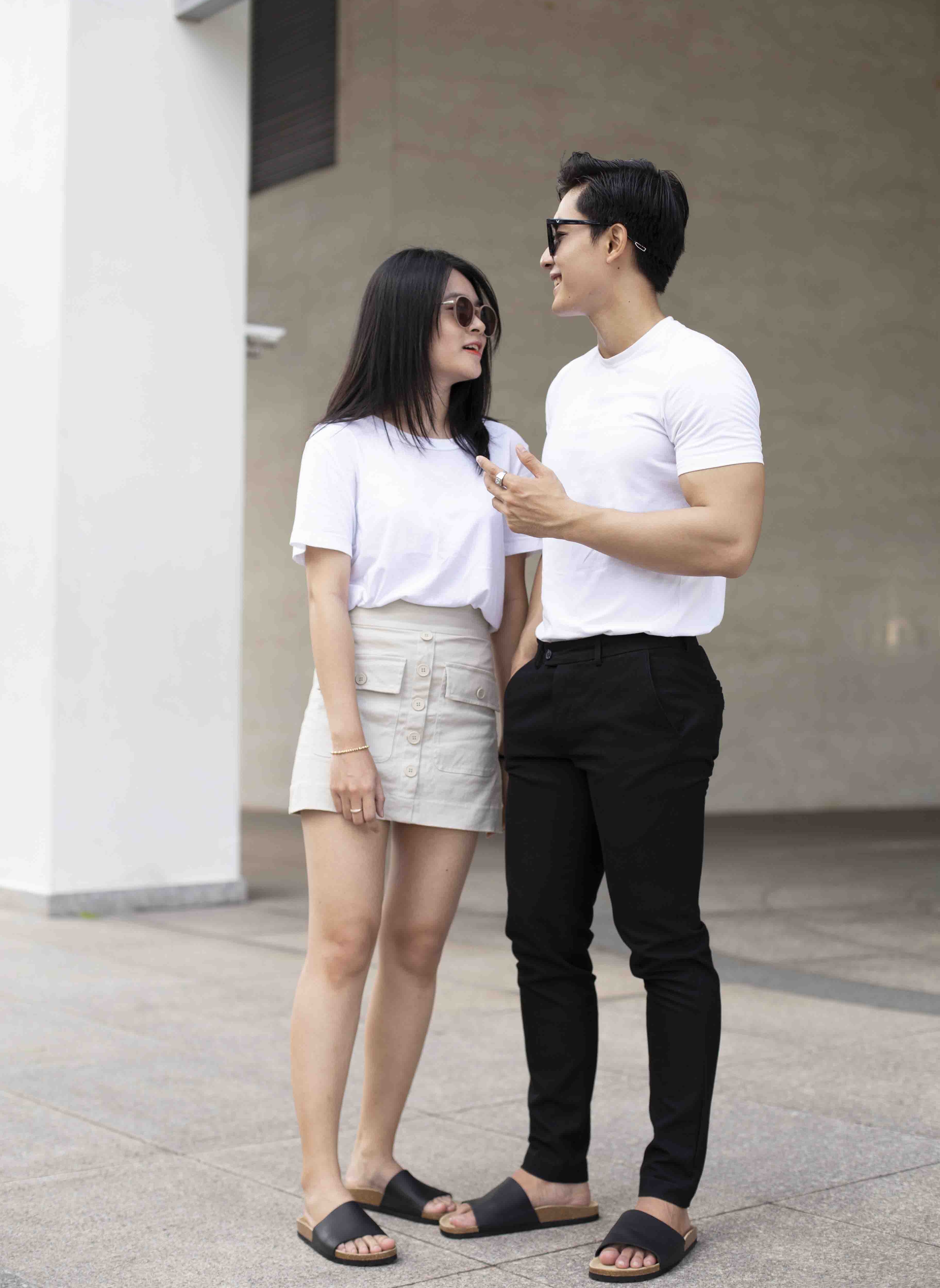 Dép đế trấu unisex 1 quai da pu đen