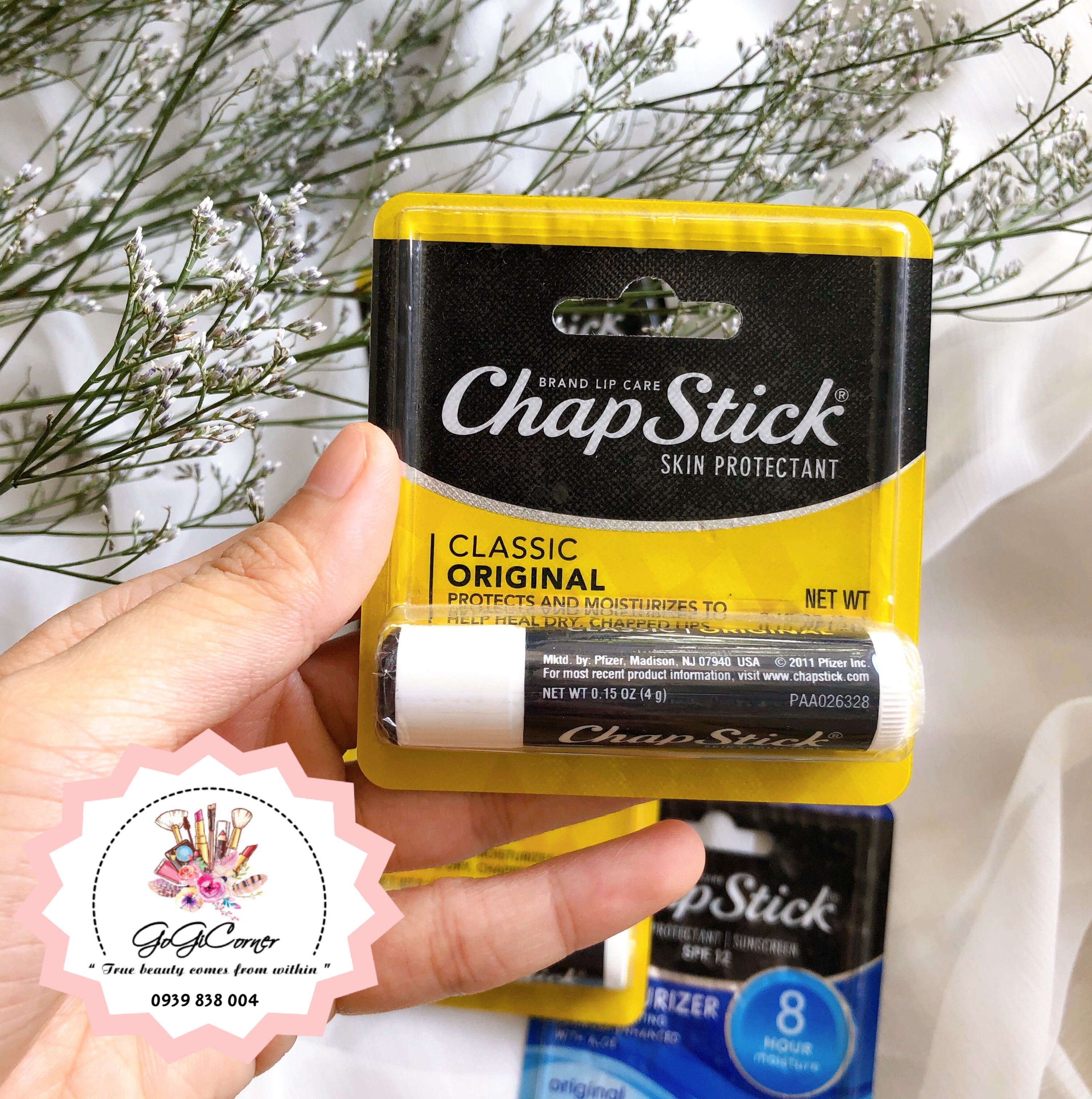 SON DƯỠNG MÔI CHAPSTICK LIP BALM 4GR