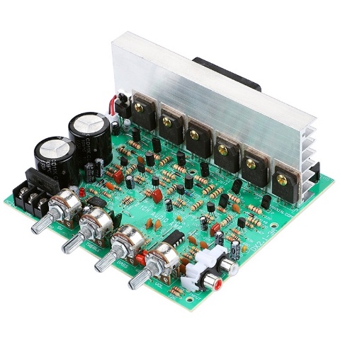 Mạch khuếch đại công suất lớn 2.1 siêu trầm dx-2.1 lr 150w x 2 sub 200w
