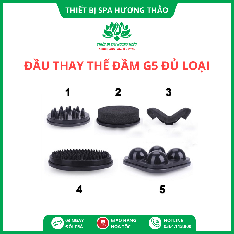 Đầu thay thế máy đầm G5 giảm béo (đủ loại)