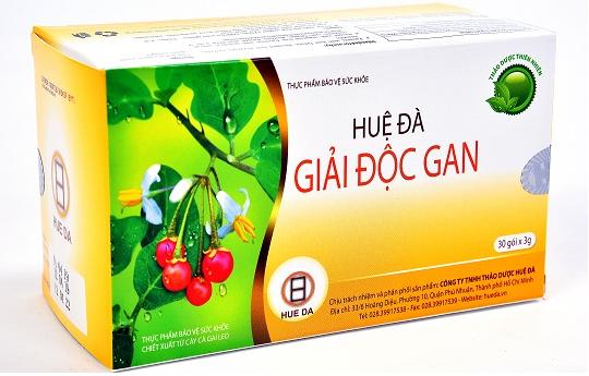 Giải Độc Gan Huệ Đà - Cà Gai Leo nhập khẩu
