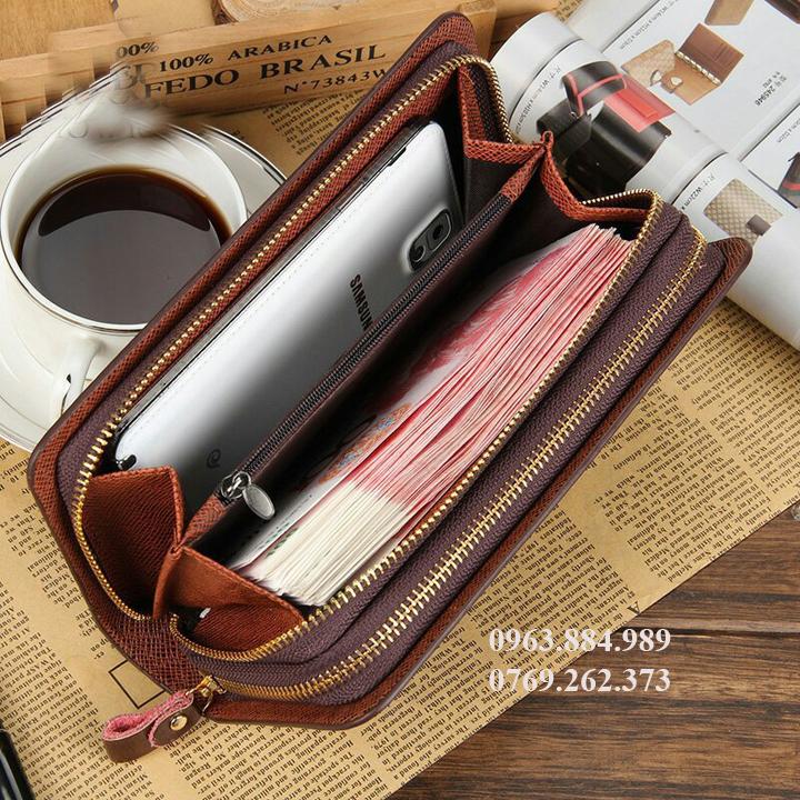 Ví cầm tay Baellerry da PU cực đẹp V.04