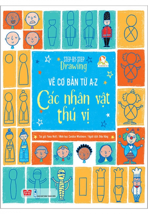 Sách - vẽ cơ bản từ a-z - các nhân vật thú vị - phương nam book