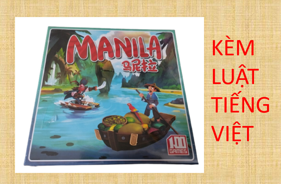 [HCM]ĐỒ CHƠI BOARD GAME MANILA CUỘC CHIẾN THƯƠNG NHÂN