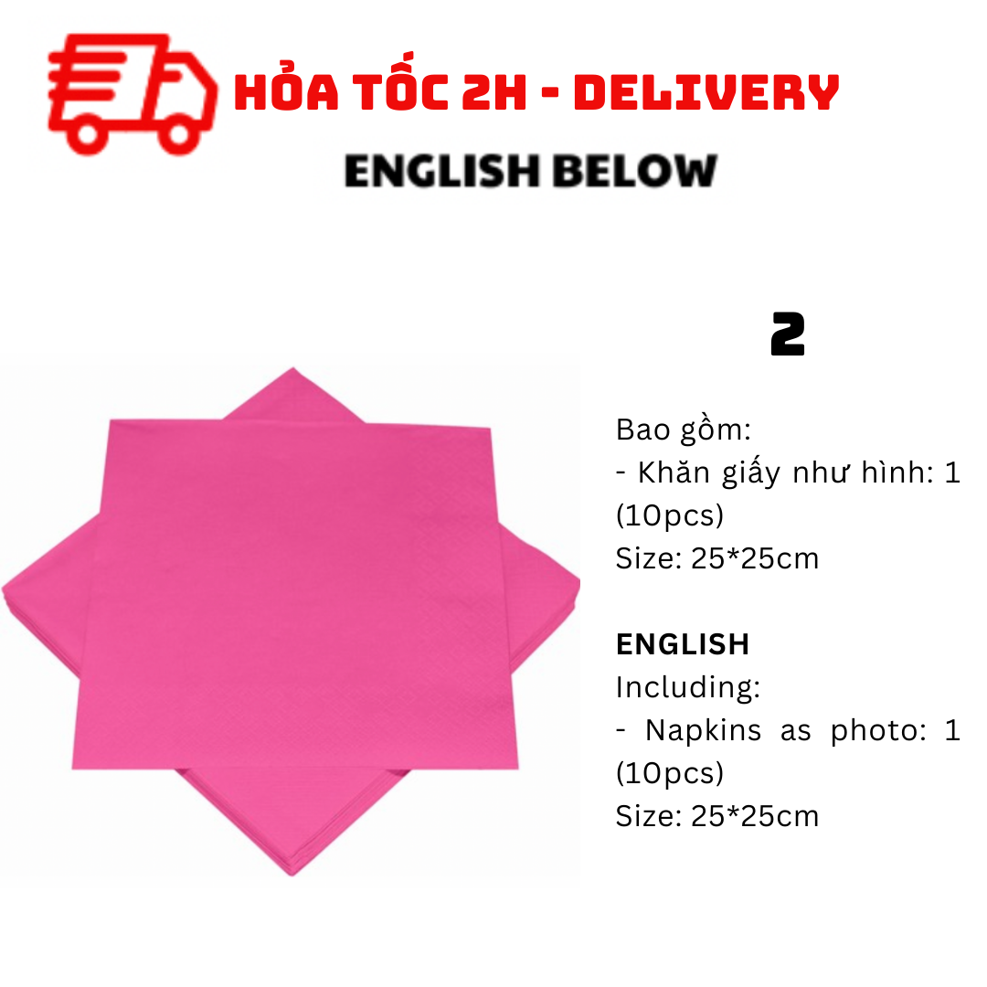 Khăn giấy ăn napkin bbne65