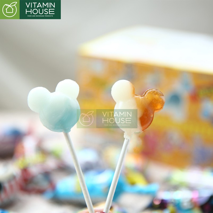 Combo 5 Kẹo mút Popcan Glico Mickey Nhật [Vitamin House]