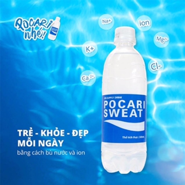 NƯỚC BỔ SUNG ION POCARI SWEAT 500ML