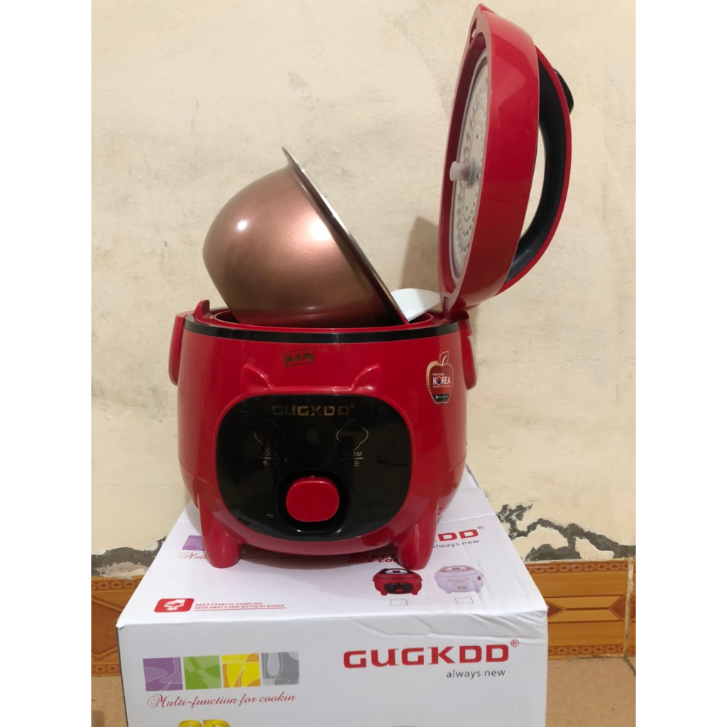 nồi cơm điện, nồi cơm cuckdd gk-108 1 lít - nồi cơm điện mini.