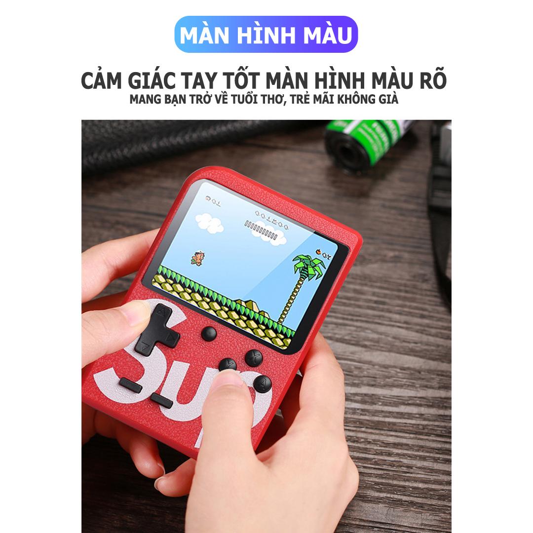 MÁY CHƠI GAME 4 NÚT CẦM TAY SUP GAME BOX 400 IN 1 PLUS