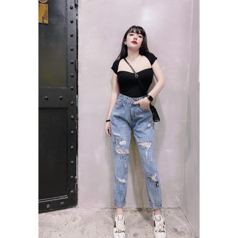 Áo len cộc tay cổ vuông xinh xắn tôn dáng cho nàng