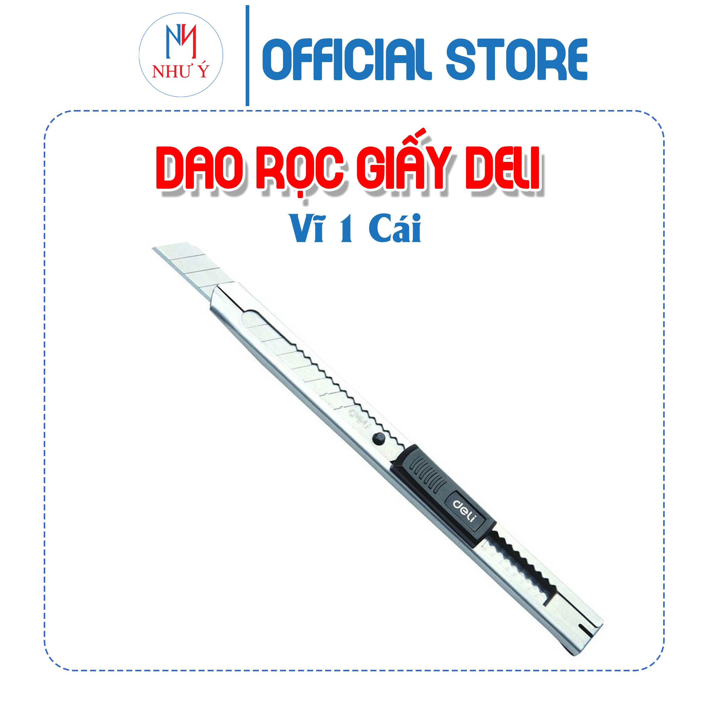 Dao rọc giấy, cắt giấy văn phòng kim loại
