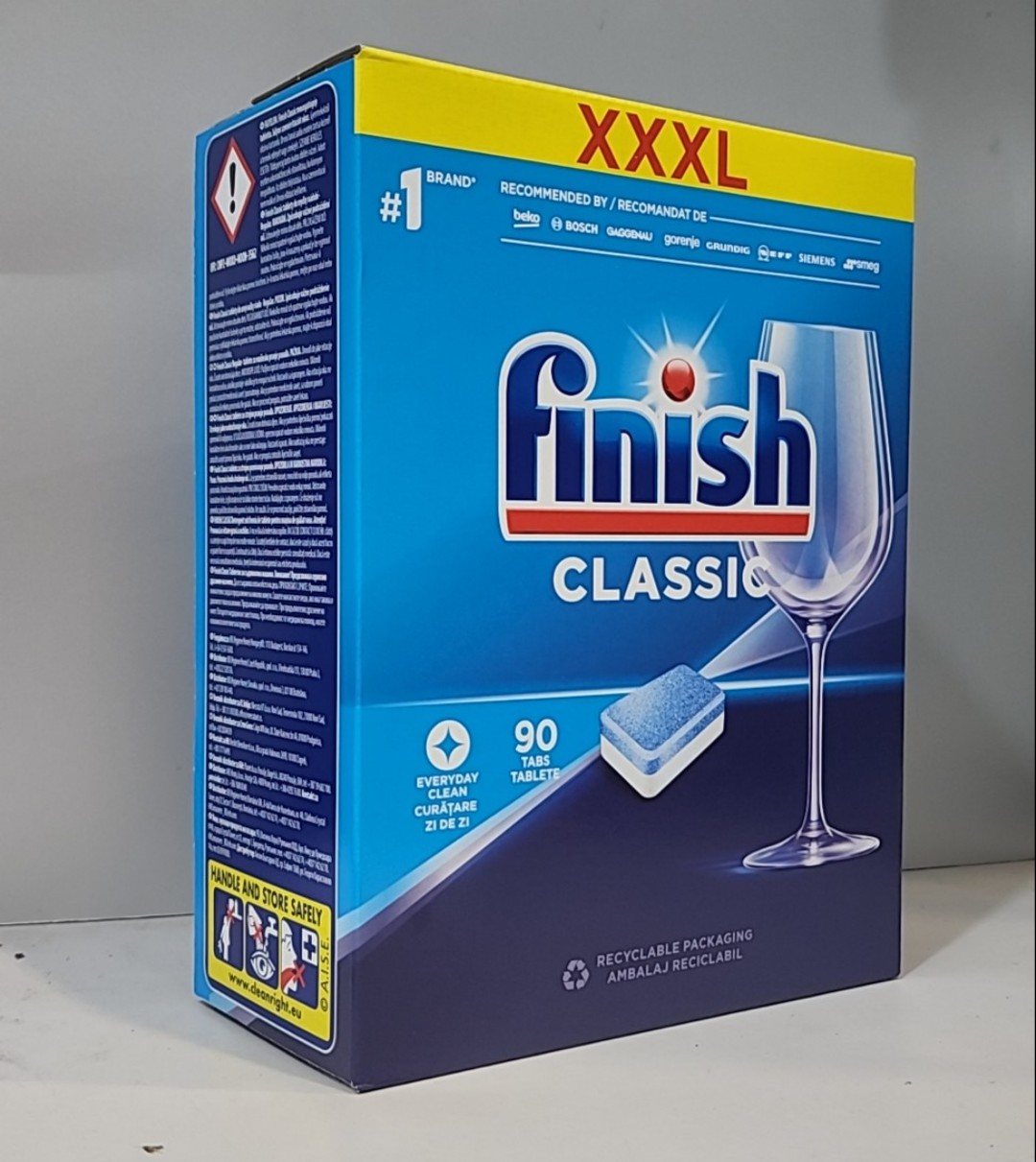 Viên rửa bát Finish All in 1 max 48 viên chính hãng