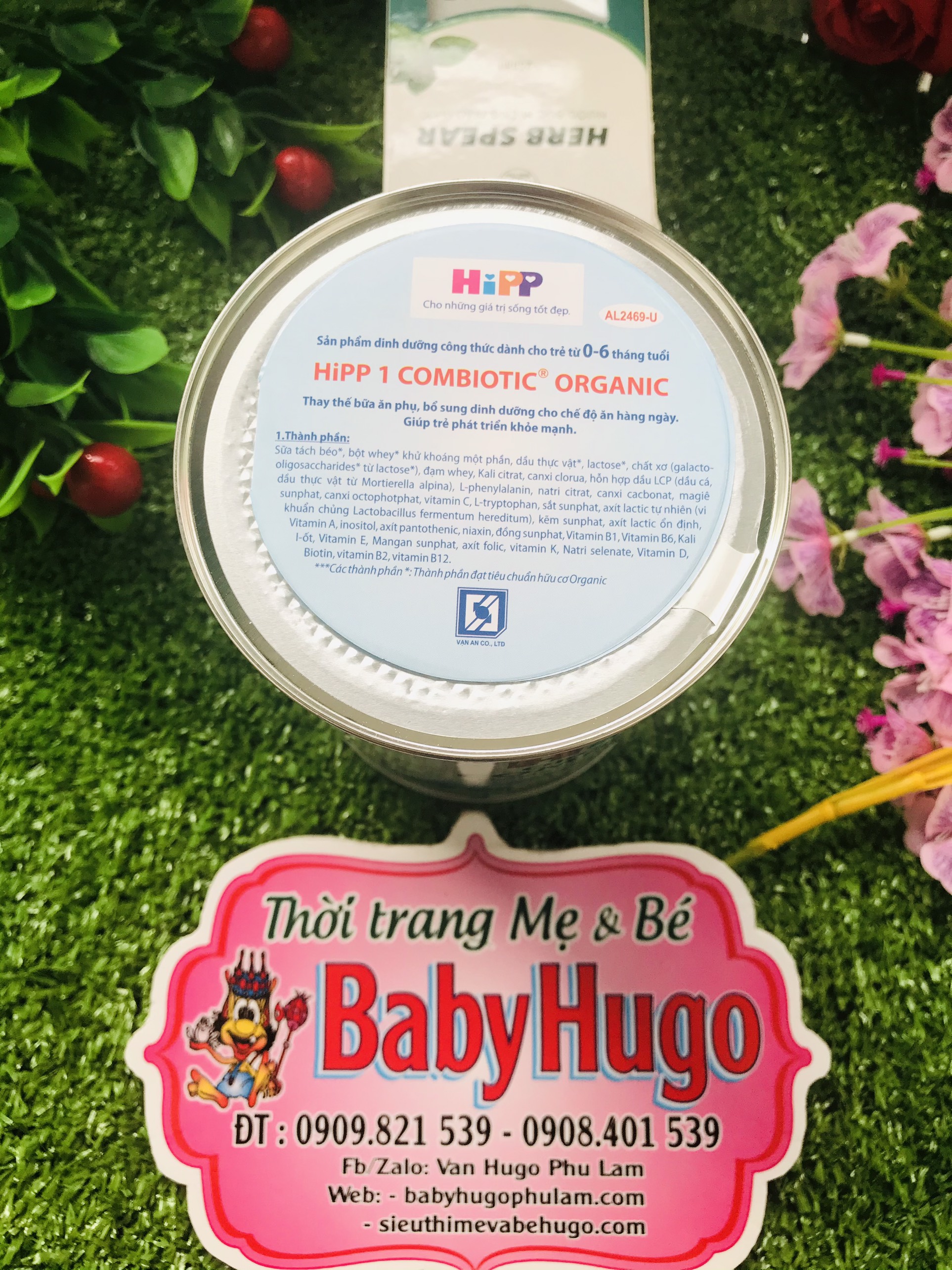 Sữa bột HiPP Combiotic số 1 350g (0-6 tháng)