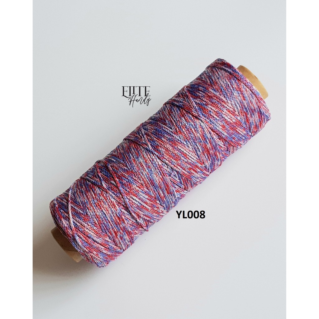 SỢI DỆT LOANG - MÓC TÚI & NÓN (BẢNG MÀU 1 : TỪ MÀU 01 - 12)