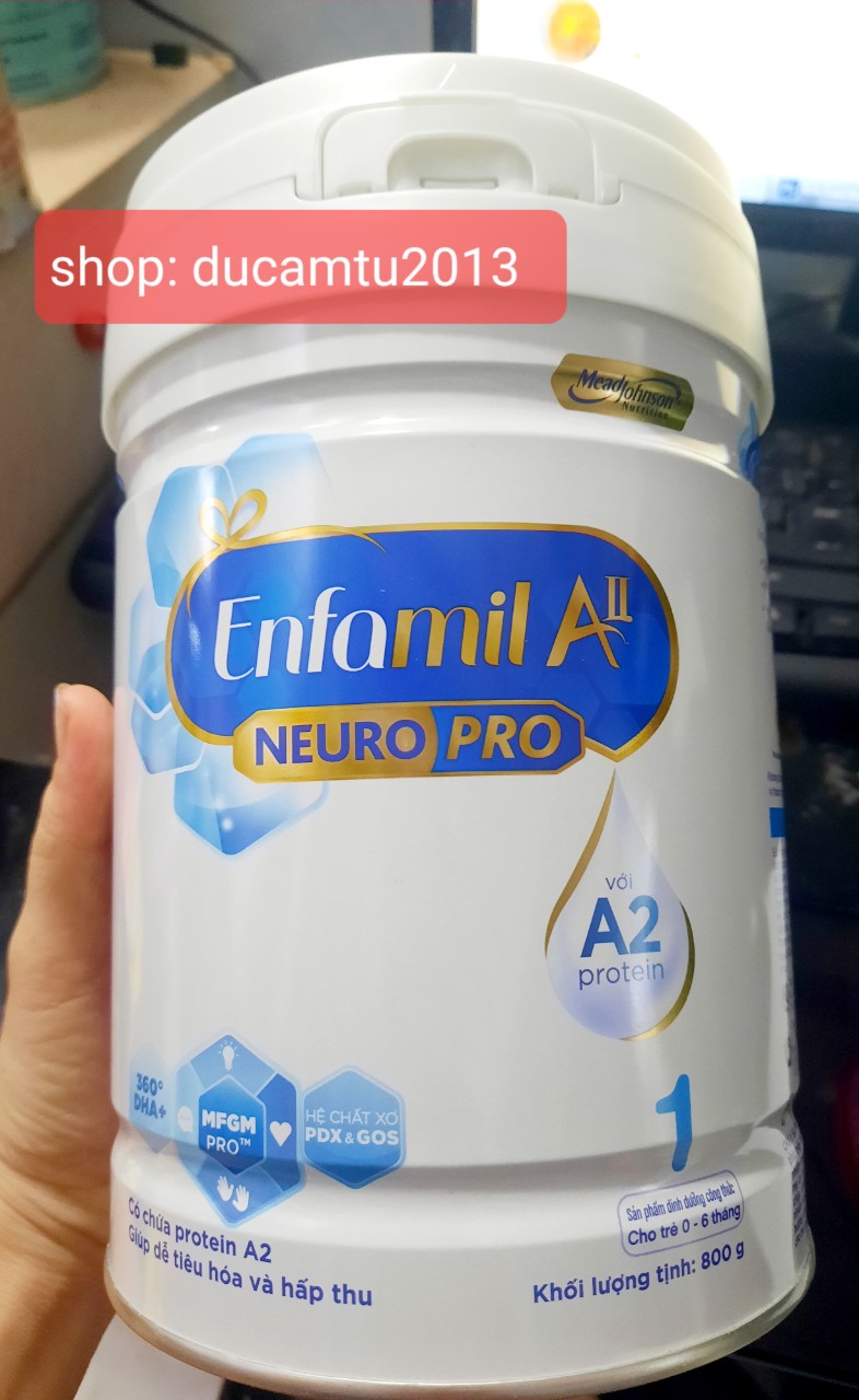 sữa Enfamil A2 số 1 dành cho trẻ từ 0-6 tháng (800g)