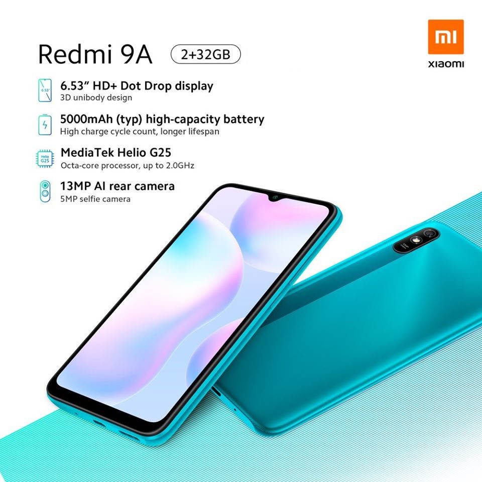 Điện Thoại Xiaomi Redmi 9A 2GB/32GB