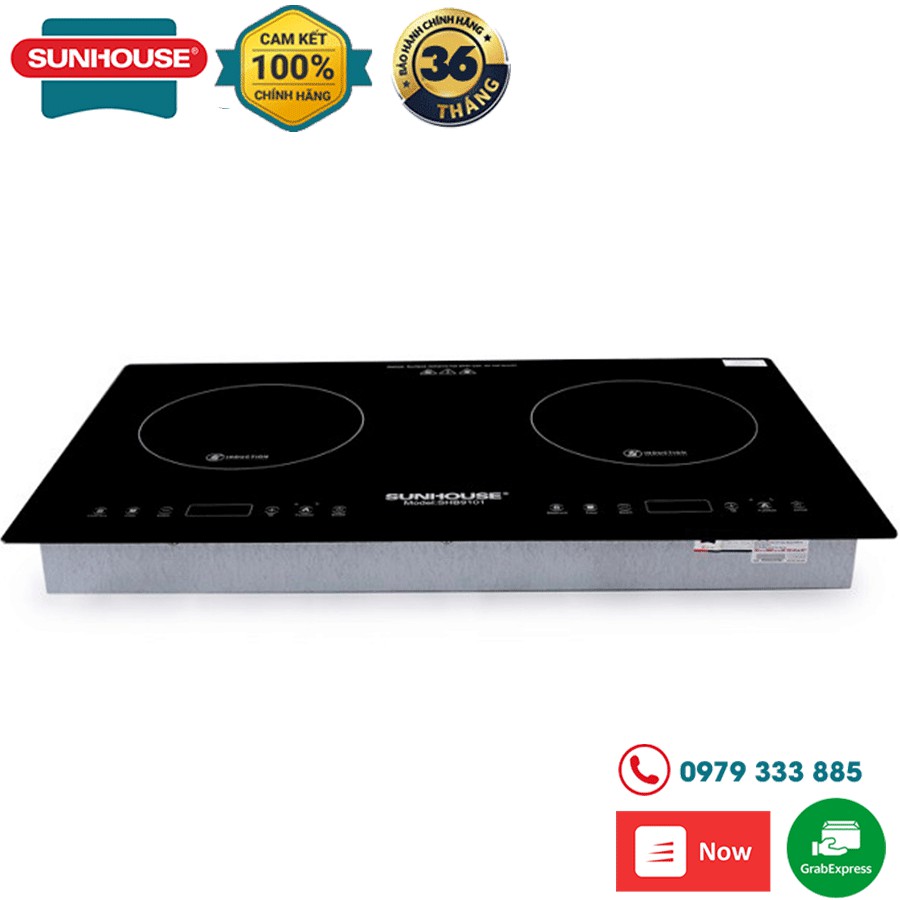 Bếp Từ Đôi Chính Hãng SUNHOUSE SHB9101