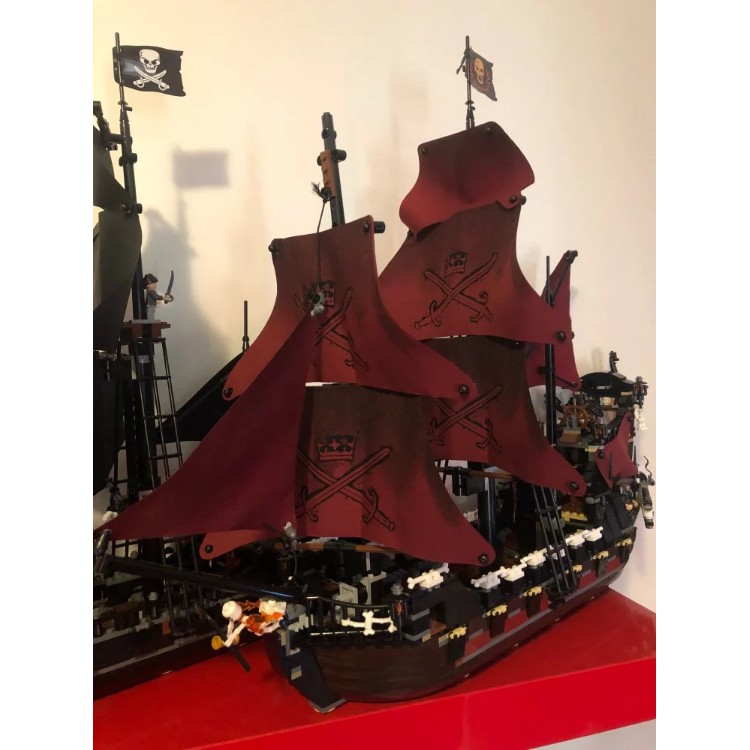 Đồ Chơi Lắp Ghép Mô Hình Queen AnneS Revenge Pirates Of The Caribbeantàu Sự Trả Thù Của Nữ Hoàng Anne