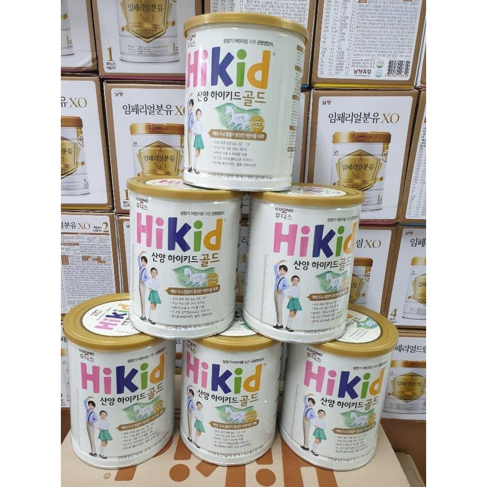Sữa Dê Hikid Hàn Quốc 700g (trẻ từ 1-9 tuổi)