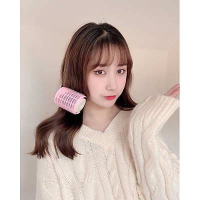 Set 2 Lô Cuốn Tóc 2 Lớp Tự Dính Hàn Quốc