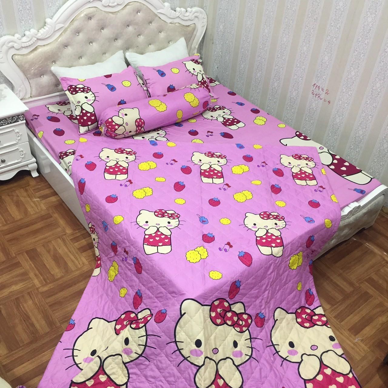 Tron Bộ 5 Món Chăn hè Cotton Poly (RMT)