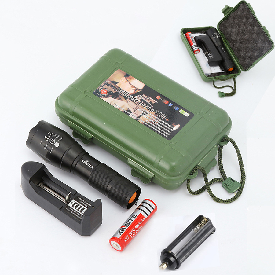 Đèn Pin Mini Siêu Sáng XML T6 Amalife - Chính Hãng