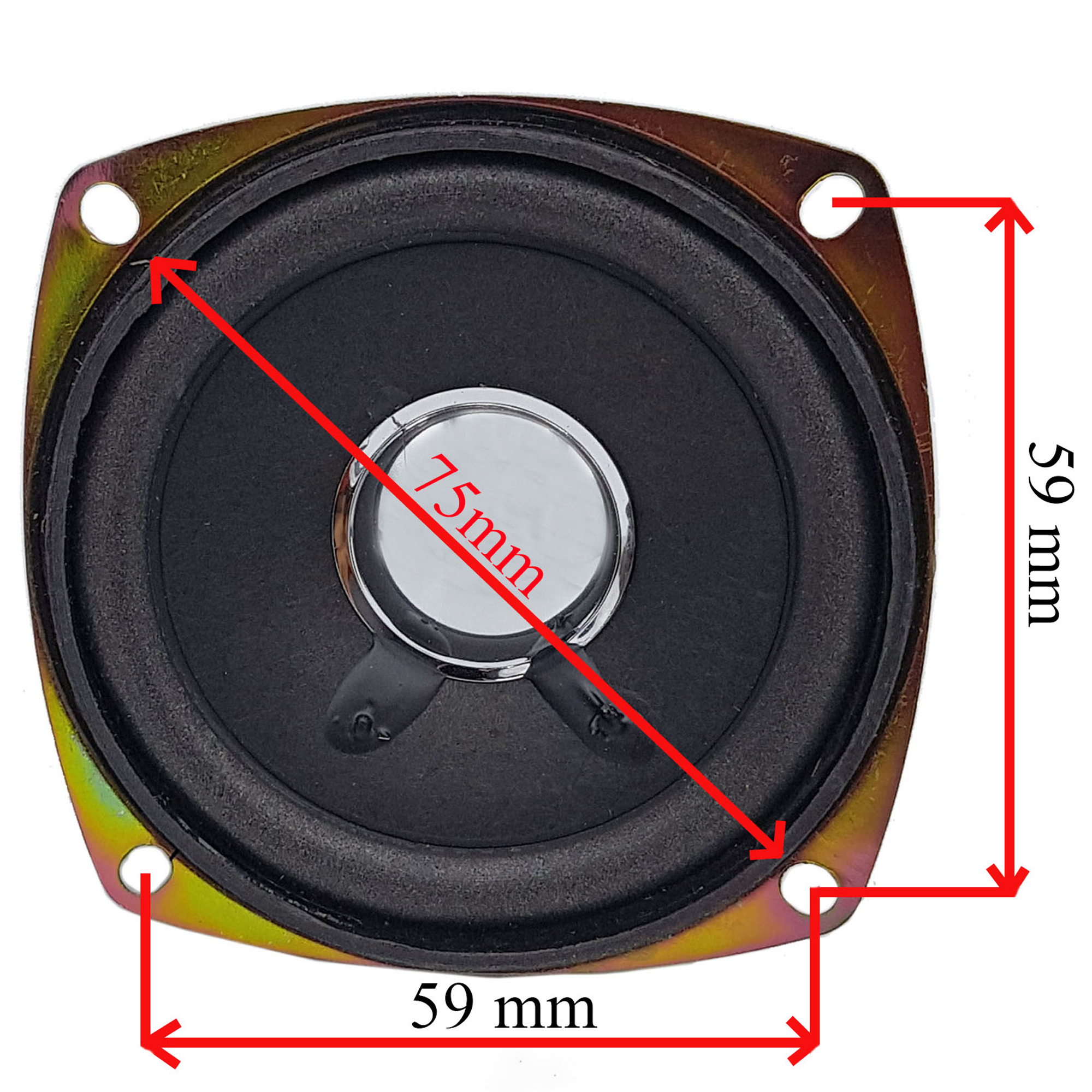 Loa toàn dải 10W 78mm 4 Ohm 8 Ohm