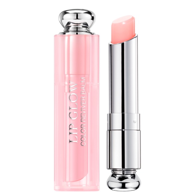 [Bill Pháp] Son Dưỡng có màu Dior Addict Lip Glow Color Awakening Lip Balm SPF 10 001 Pink. hồng nhạt