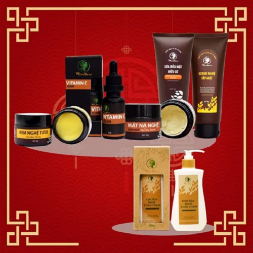 Bộ 5 sản phẩm chăm sóc da mặt + tặng 01 kem sữa nghệ dưỡng trắng toàn thân