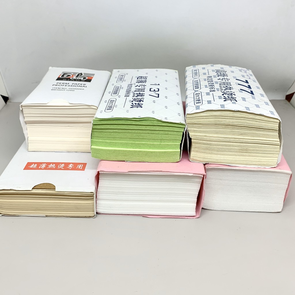 Giấy uốn nóng cho máy uốn tóc(vỏ hồng to)